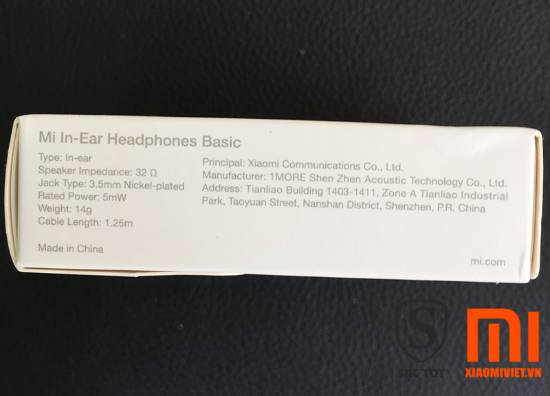 Tai Nghe Xiaomi Piston Basic 2017 IMG_4151