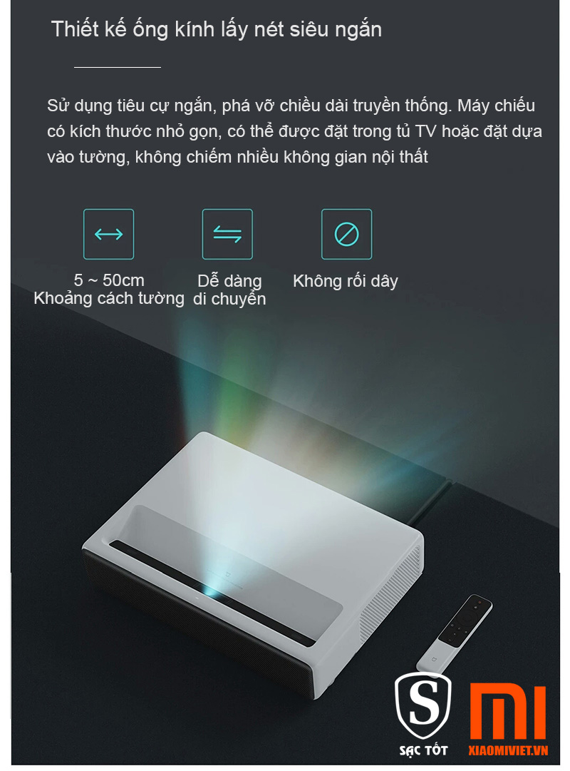 Máy Chiếu Xiaomi Laser Projector Máy Chiếu Xiaomi Laser Projector