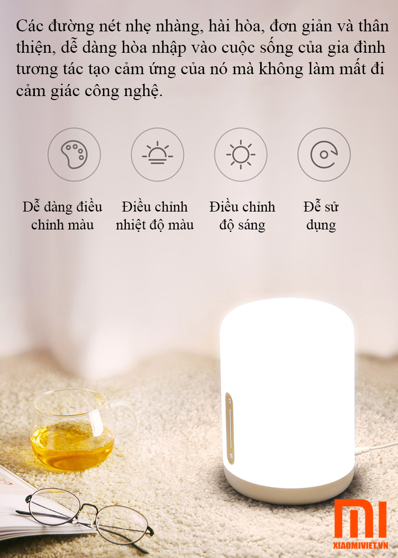 Đèn ngủ nhiều màu Xiaomi Mijia MJCTD02YL f