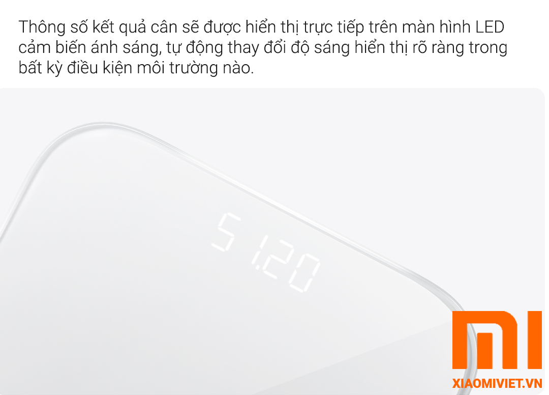 Cân Điện Tử Thông Minh Xiaomi Smart Scale Gen 2 - Bản Quốc Tế m11
