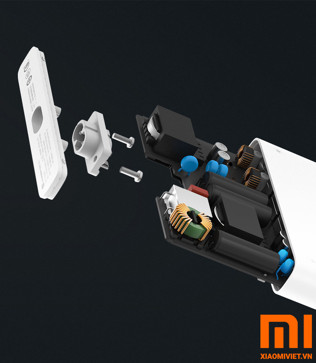 Bộ Sạc Nhanh Xiaomi 6 Cổng USB 60W QC3.0 07