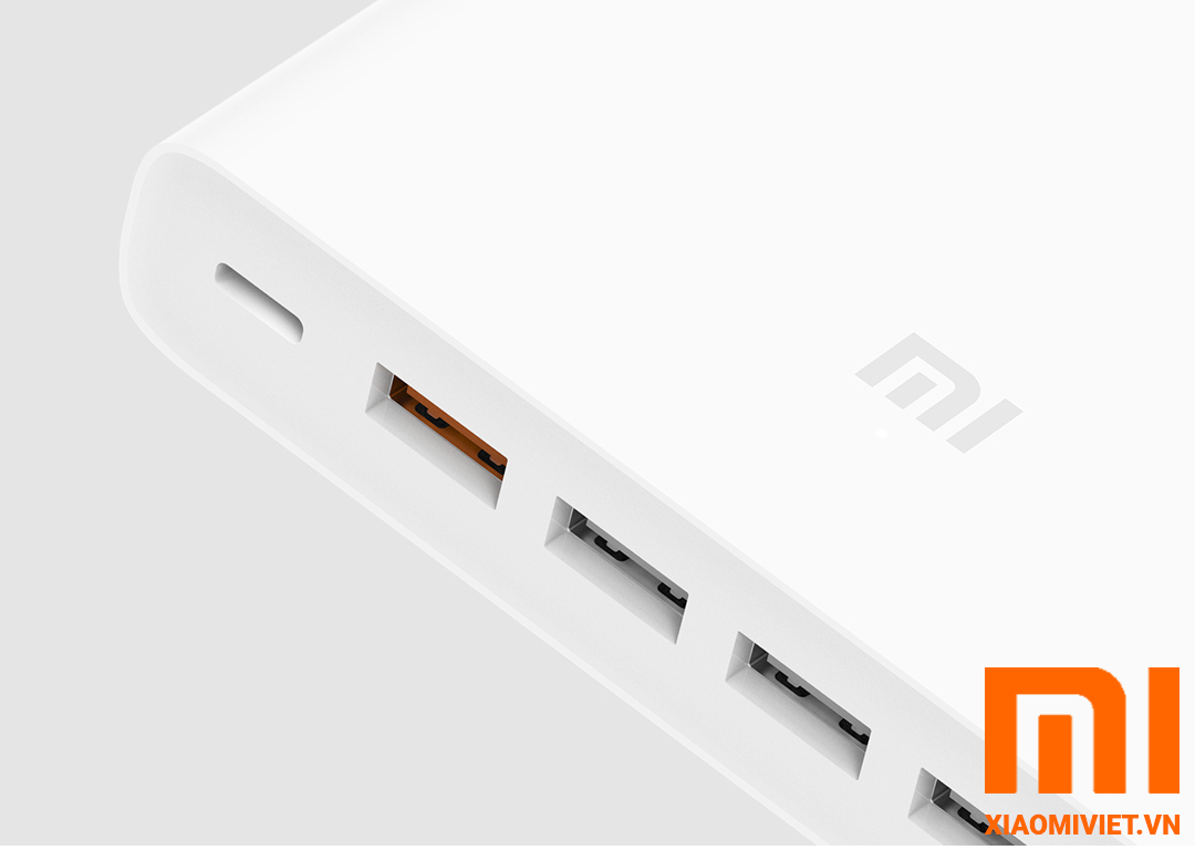 Bộ Sạc Nhanh Xiaomi 6 Cổng USB 60W QC3.0 10