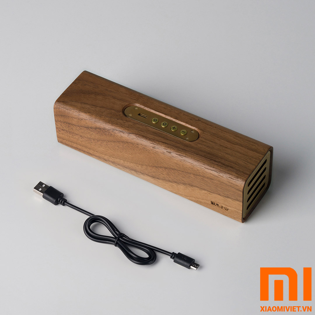 Loa Bluetooth Xiaomi TongShiFu Vỏ Gỗ 13