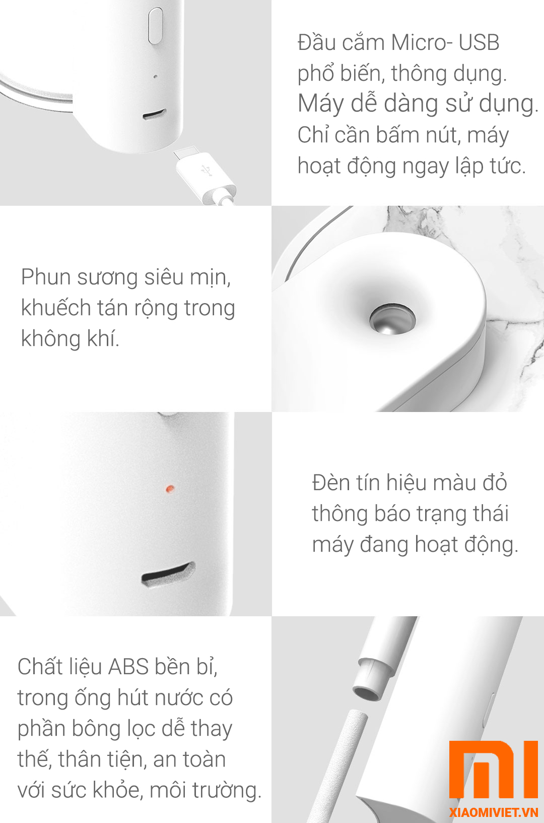 Máy Tạo Độ Ẩm Mini Xiaomi Sothing 20
