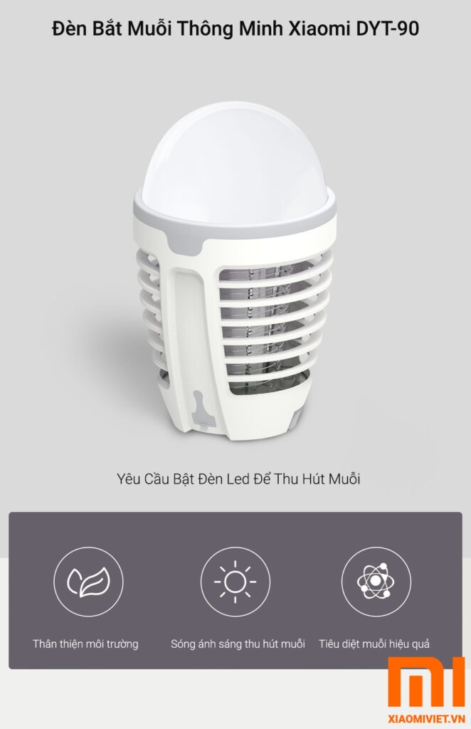 Đèn Bắt Muỗi Thông Minh Xiaomi DYT-90