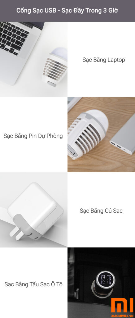 Đèn Bắt Muỗi Thông Minh Xiaomi DYT-90