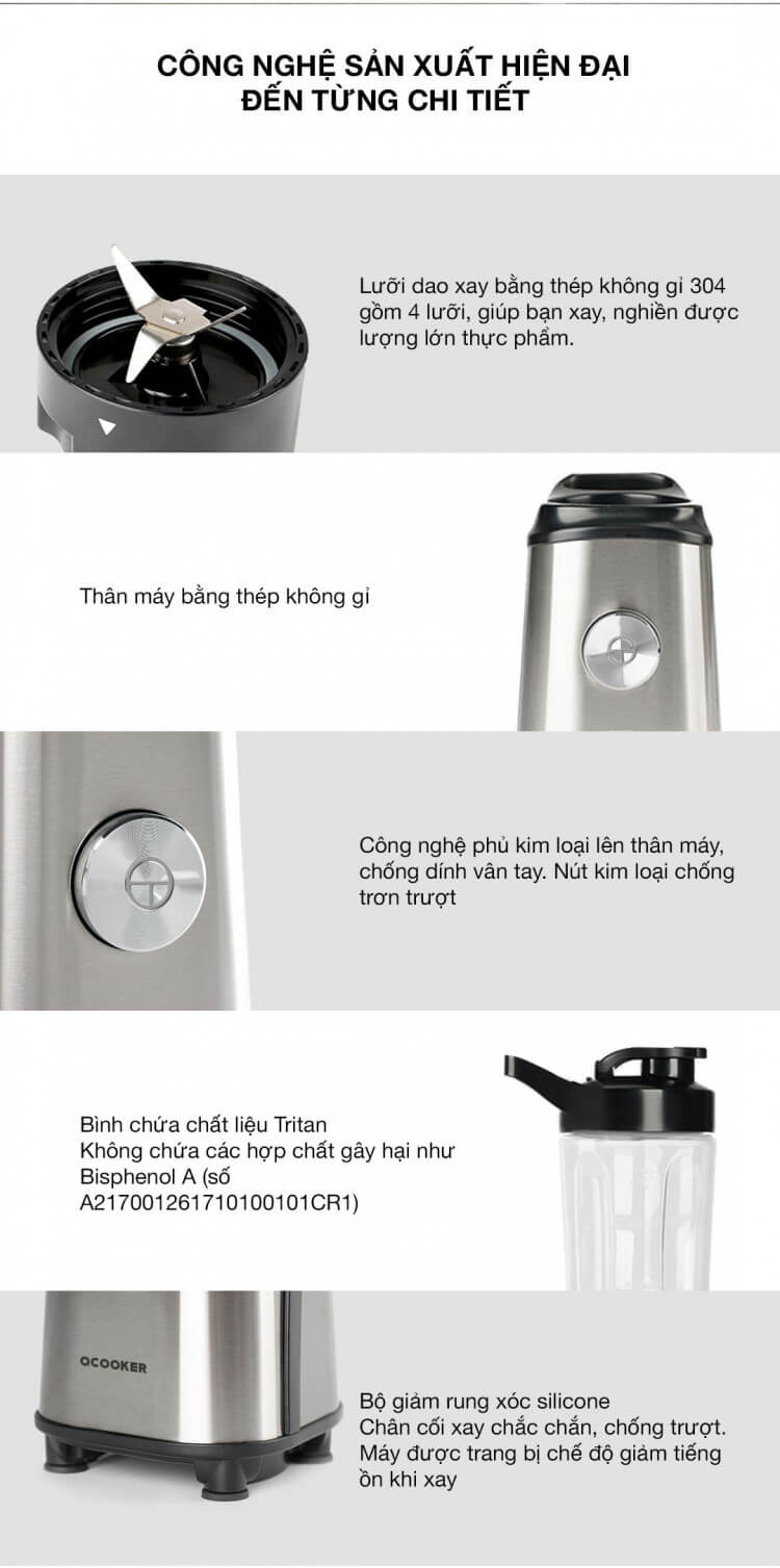 Máy xay sinh tố Xiaomi Circle Kitchen Máy xay sinh tố Xiaomi Circle Kitchen