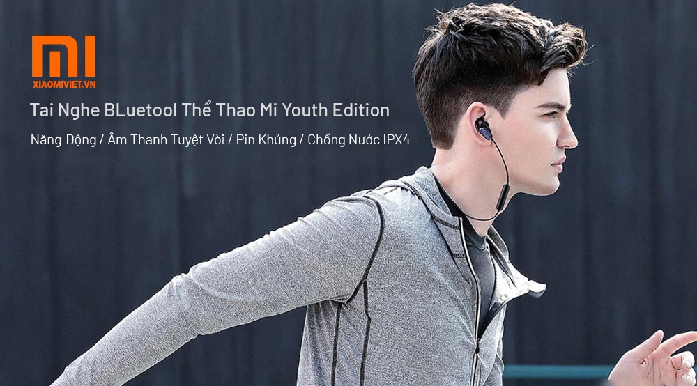 Tai nghe Bluetooth thể thao Mi Youth Edition tai nghe Buetooth thể thao Mi Youth Edition của Xiaomi