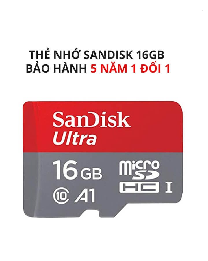 Thẻ Nhớ SanDisk Ultra 16GB Class 10