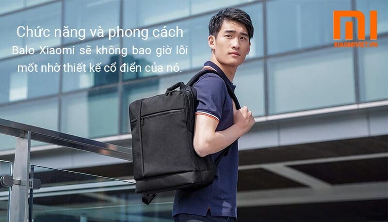 BALO XIAOMI CLASSIC BUSINESS BACKPACK thời trang và phong cách