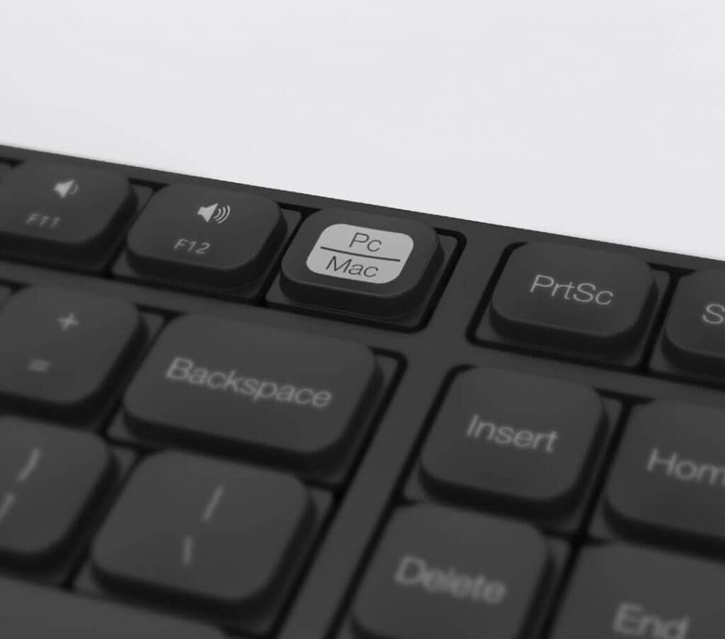 Khả năng tương thích cao đến từ bộ bàn phím và chuột không dây