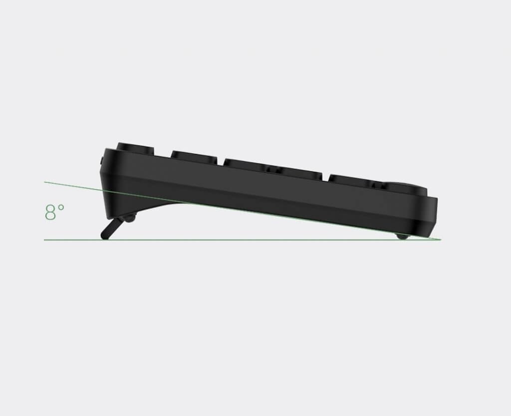 Sản phẩm này được trang bị góc nghiêng 4º và 8º tiện dụng đem đến sự thoải mái
