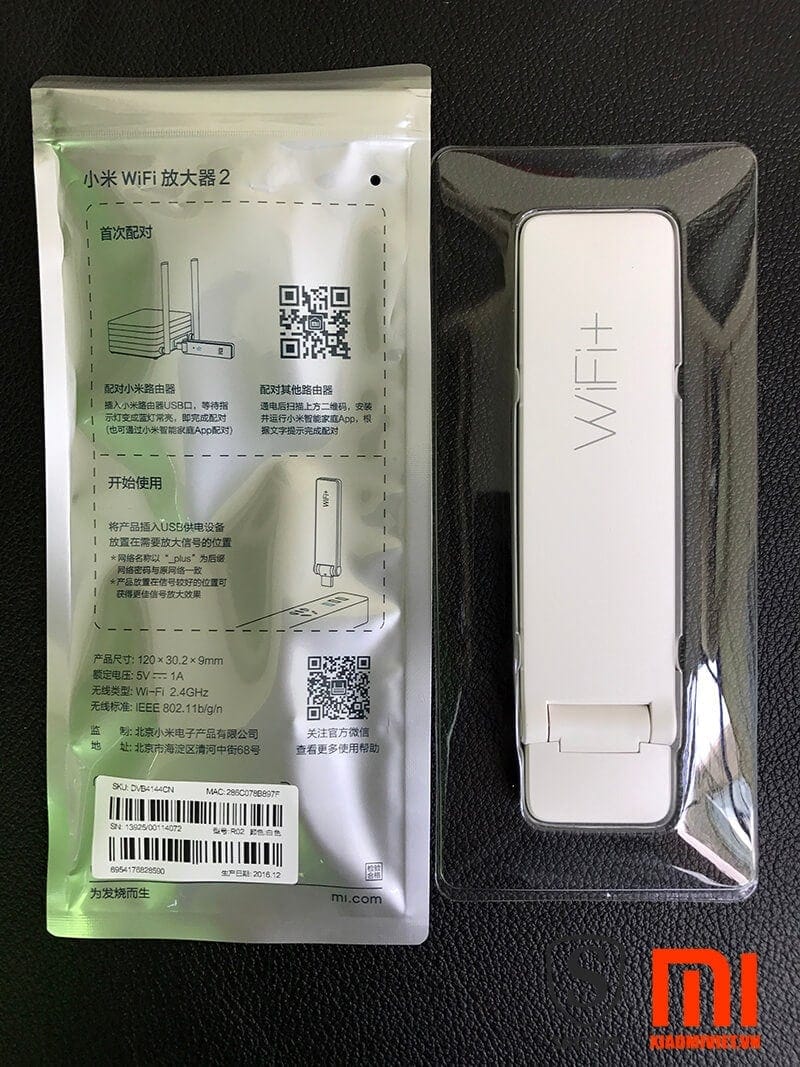 Bộ Kích Sóng Xiaomi Mi WIFI+ gen 2