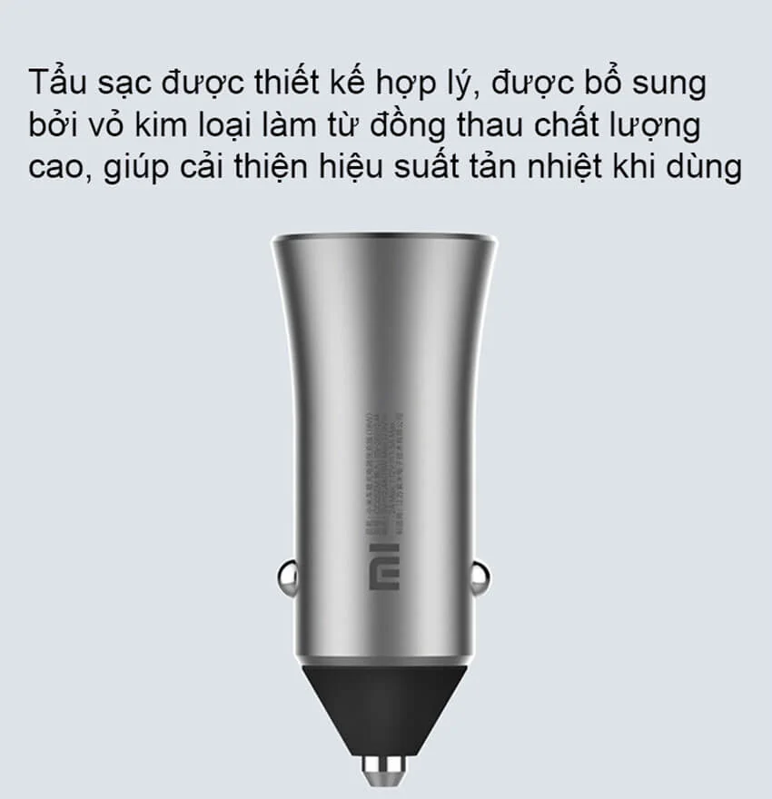 Củ Sạc Trên Ô Tô Xiaomi