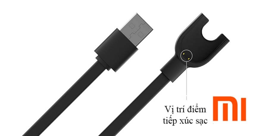 Dây sạc cho vòng đeo tay Miband 3 - An toàn với người dùng