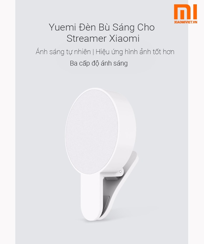 Đèn Yuemi Bù Sáng Cho Streamer Xiaomi đèn Yuemi Bù Sáng Cho Streamer Xiaomi