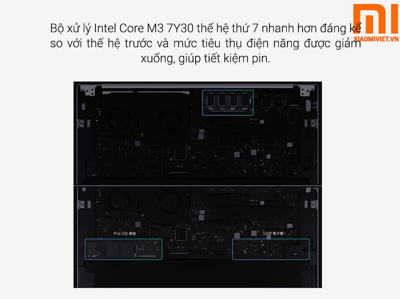 Laptop Xiaomi Mi Notebook Air 12.5 sự kết hợp của kiểu dáng và công nghệ