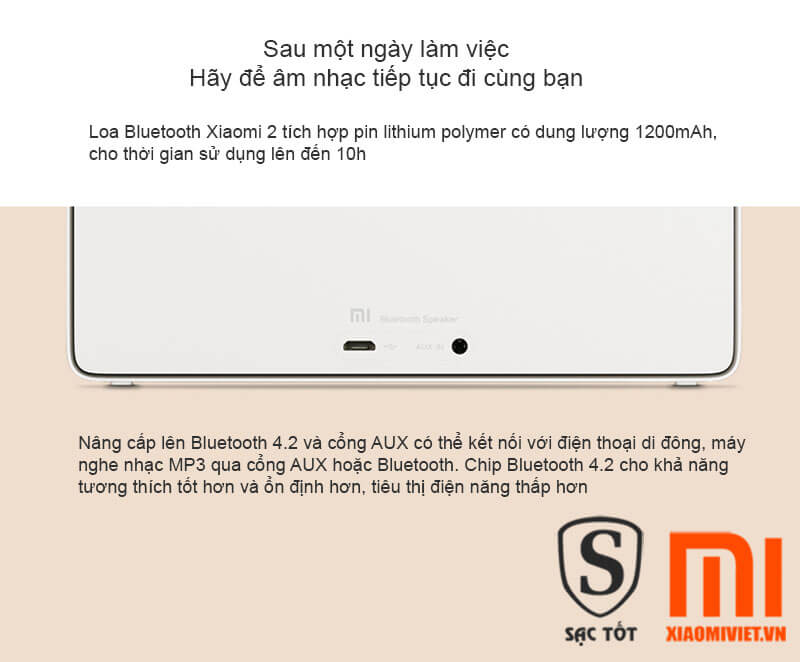 Loa Bluetooth Xiaomi 2 Phiên Bản 2017