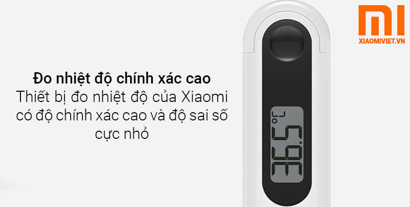 Nhiệt Kế Điện Tử Y Tế Xiaomi Độ chính xác cao Sai số chỉ 0,1˚