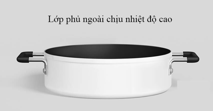 Nồi lẩu điện Xiaomi GJT02CM (Sử dụng được bếp từ) Nồi bếp từ Xiaomi GJT02CM