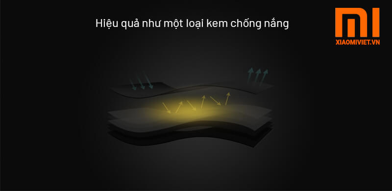 Hiệu quả như một loại kem chống nắng