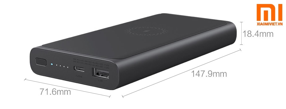 Pin Sạc Dự Phòng Không Dây 10.000 mAh PLM11ZM Pin Sạc Dự Phòng Không Dây 10.000 mAh PLM11ZM