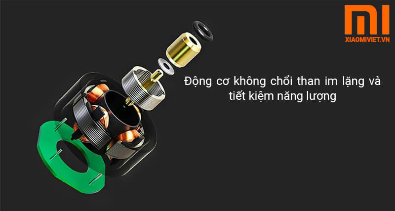 Quạt Cầm Tay Xiaomi VH động cơ không chổi than không ồn