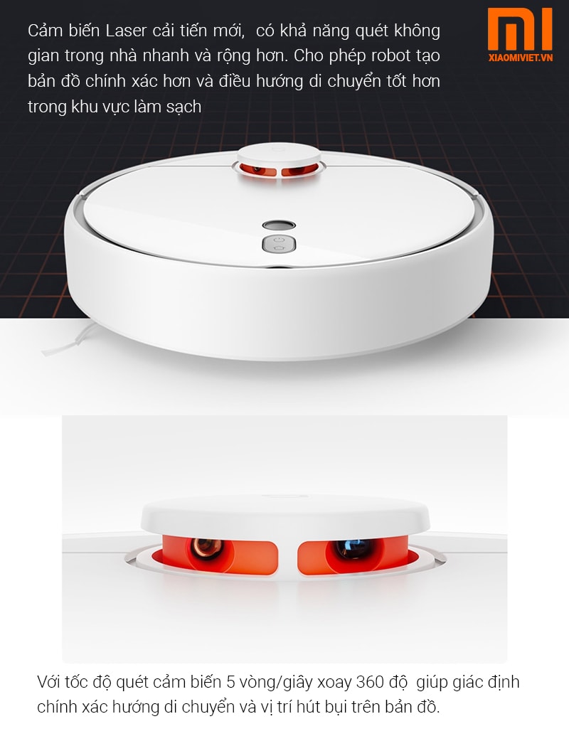 robot hút bụi Mi Vacuum 1S robot hút bụi Mi Vacuum 1S
