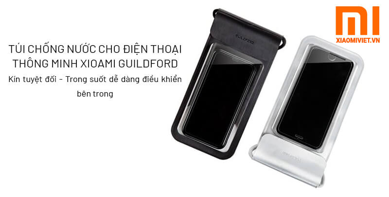 Túi Chống Thấm Nước Cho Điện Thoại Guildford túi chống nước Xiaomi Guildford Silver