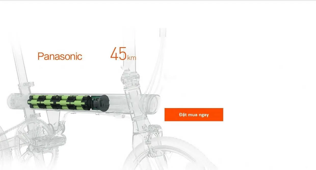 Xe Điện Thông Minh Xiaomi Mi QiCycle