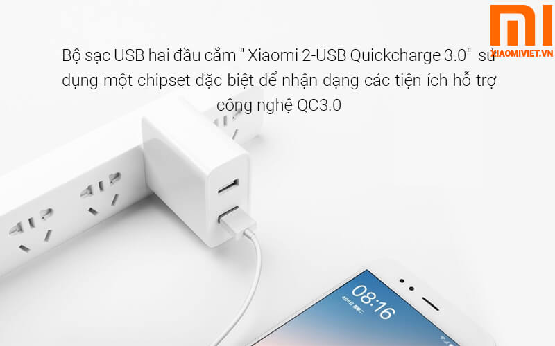 QC3.0 Tăng tốc độ