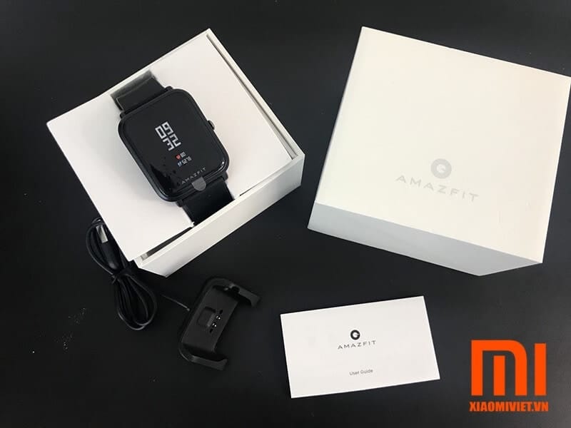 Đồng Hồ Thông Minh Xiaomi Amazfit BIP Youth Version Hình ảnh sản phẩm, phiên bản quốc tế Tiếng Anh.