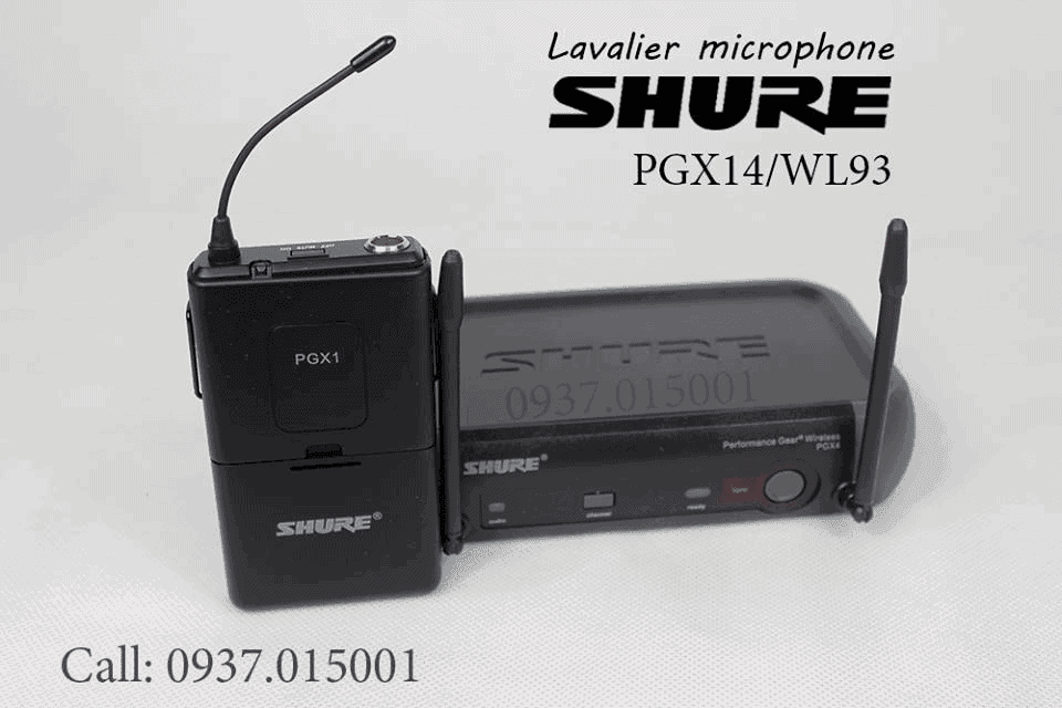 Cách chọn Micro Không Dây Shure | Gợi ý 10 mẫu tốt nhất 2020 Micro deo tai Shure PGX14/WL93