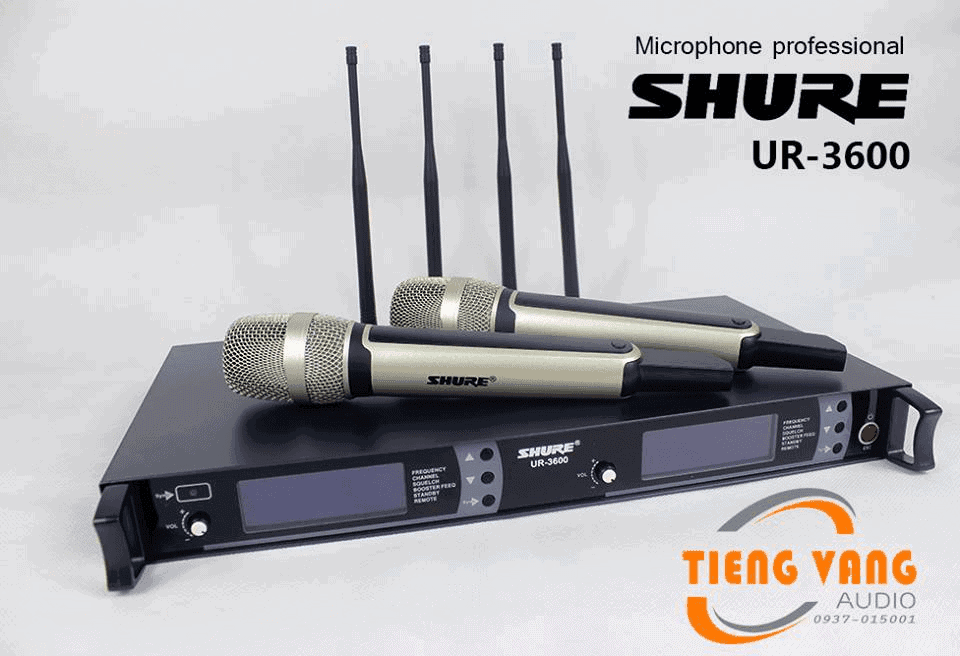 Cách chọn Micro Không Dây Shure | Gợi ý 10 mẫu tốt nhất 2020 micro shure U3600