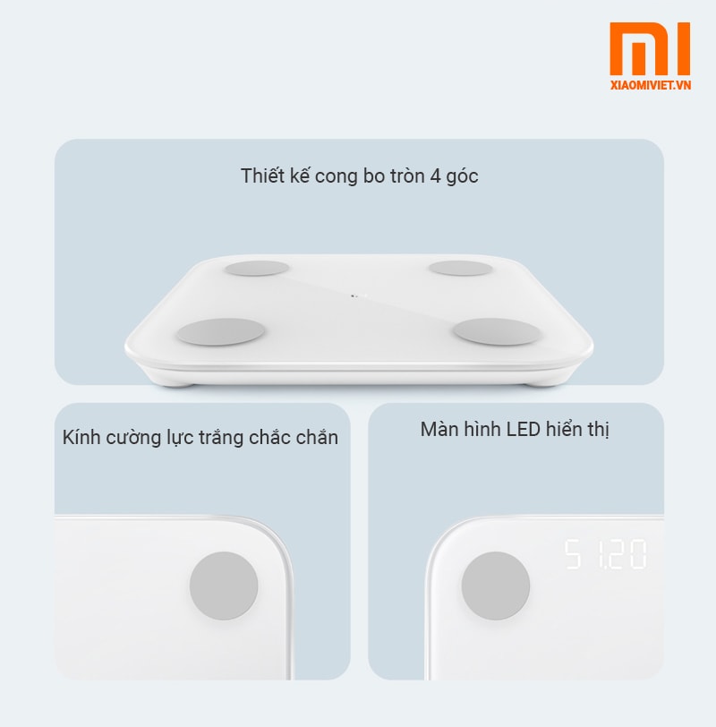 Cân thông minh Xiaomi Mi Body Composition Scale 2 cân thông minh xiaomi mi body composition scale 2