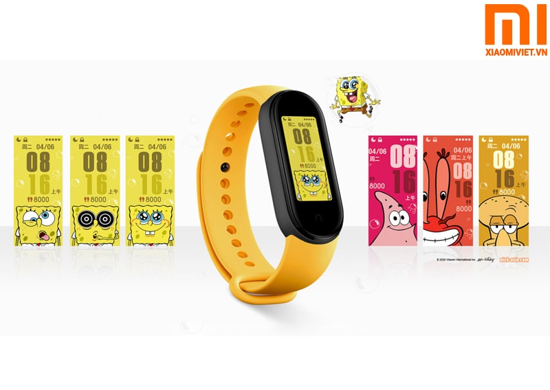 So Sánh Chi Tiết Vòng Tay Xiaomi Mi Band 4 và Mi Band 5 hinh nen mi band 5