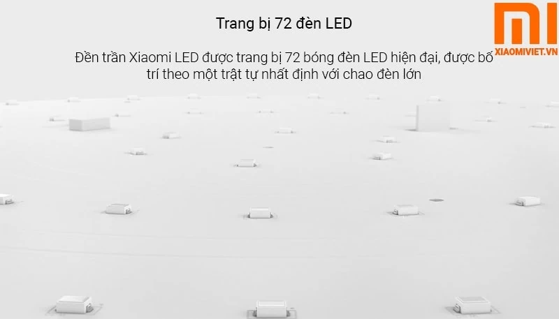 trang bị 72 đèn led