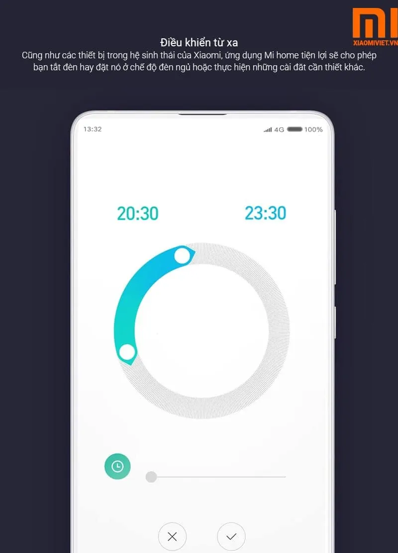 điểu khiển từ xa trên app mihome