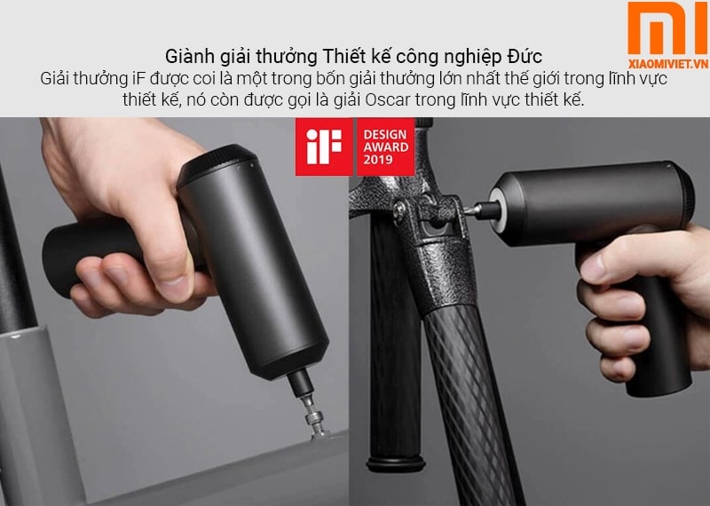 Tua vít điện Xiaomi Mijia thiết kế đẳng cấp đạt giải thưởng iF