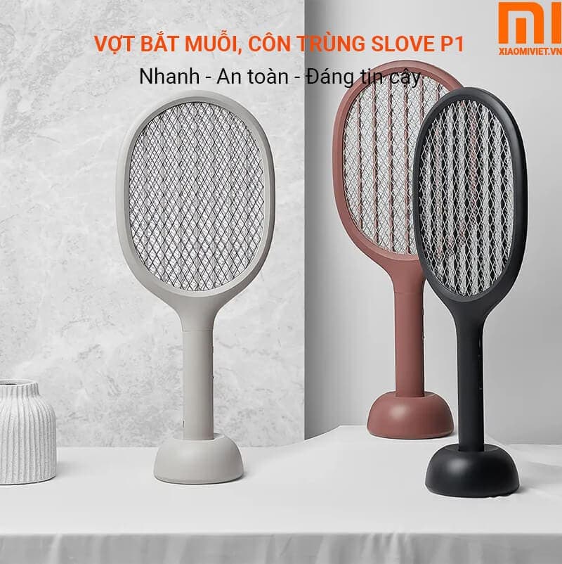 Vợt Điện Bắt Muỗi Xiaomi Solove P1 - Chính Hãng vợt bắt muỗi solove p1
