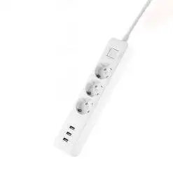 Ổ cắm điện Mi Power Strip 3 USB 3 OUTLET (1)