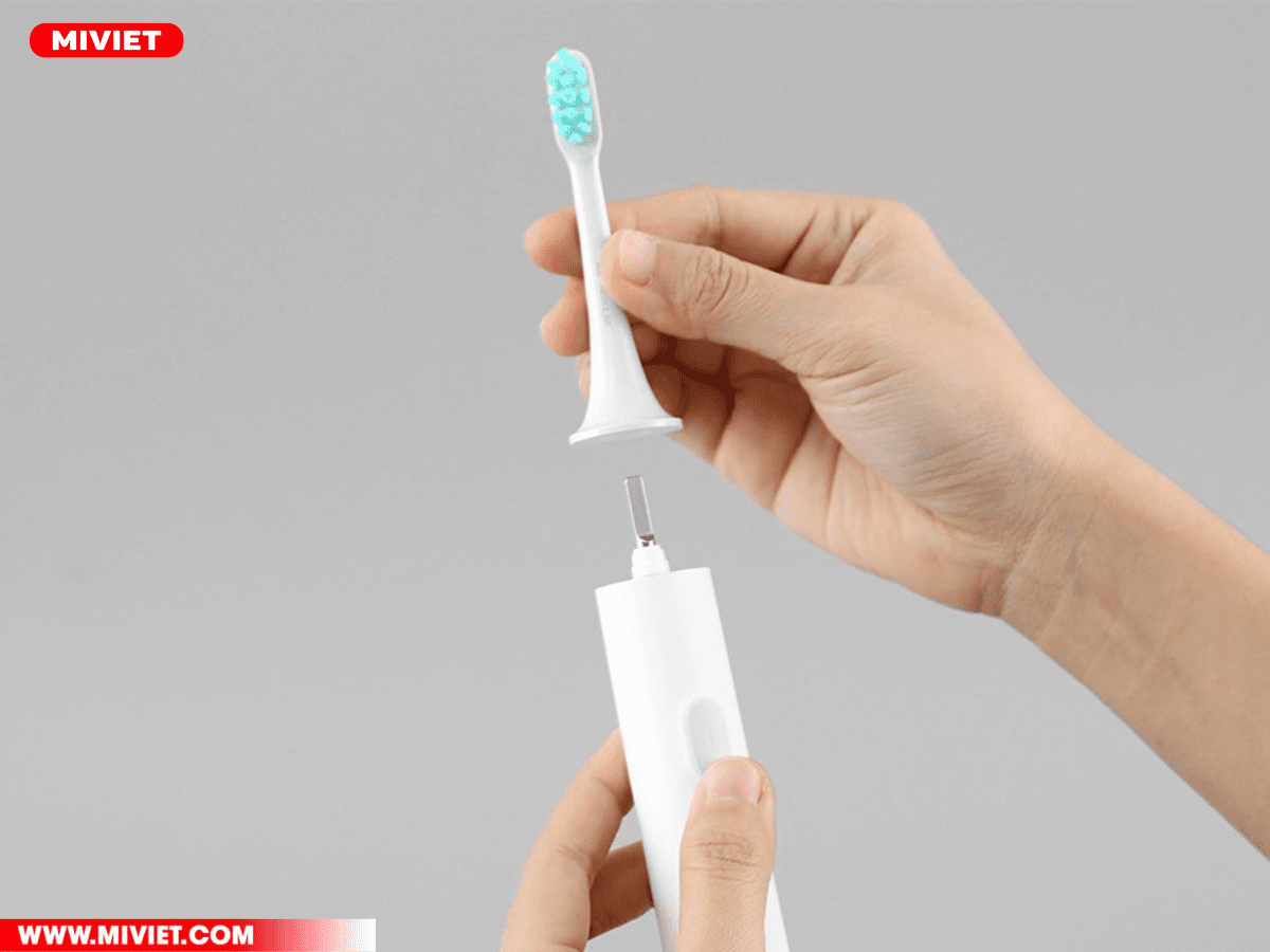 Bàn chải thông minh Mi Smart Electric Toothbrush T500 Dễ dàng tháo lắp để vệ sinh