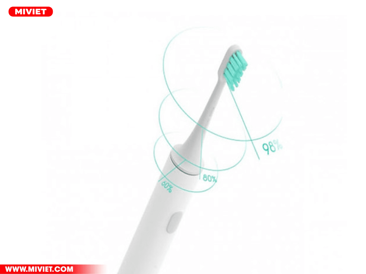 Bàn chải thông minh Mi Smart Electric Toothbrush T500 Bàn chải điện thông minh T500 xoay tĩnh 10 độ