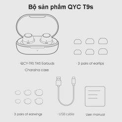 Tai nghe không dây TWS Bluetooth Earbuds QCY T9S Tai nghe không dây TWS Bluetooth Earbuds QCY T9S