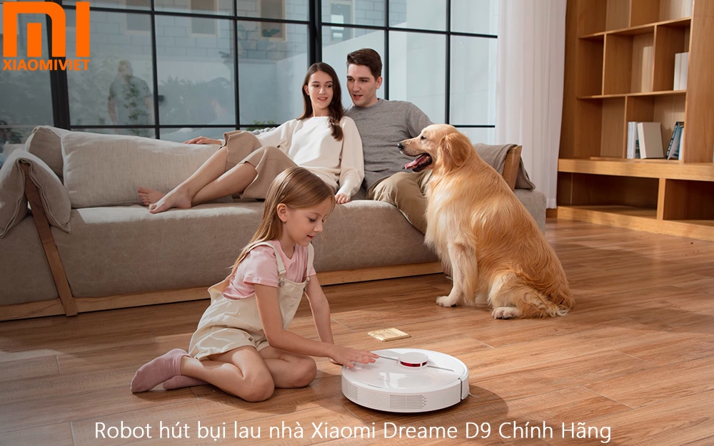 Robot hút bụi lau nhà Xiaomi Dreame D9 Chính Hãng 