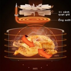 Nồi chiên không dầu Deerma DEM-KZ100 Nồi chiên không dầu Deerma DEM-KZ100