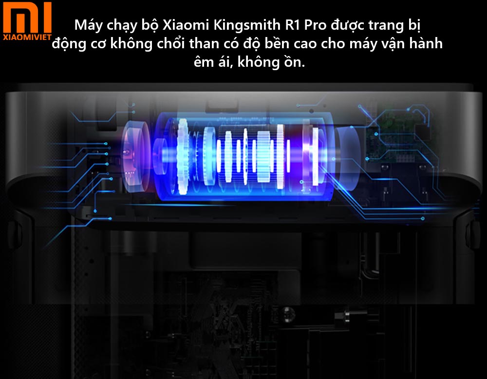 Máy chạy bộ Xiaomi Kingsmith R1 Pro - Chính Hãng - Quốc Tế Động cơ không chổi than bền bỉ