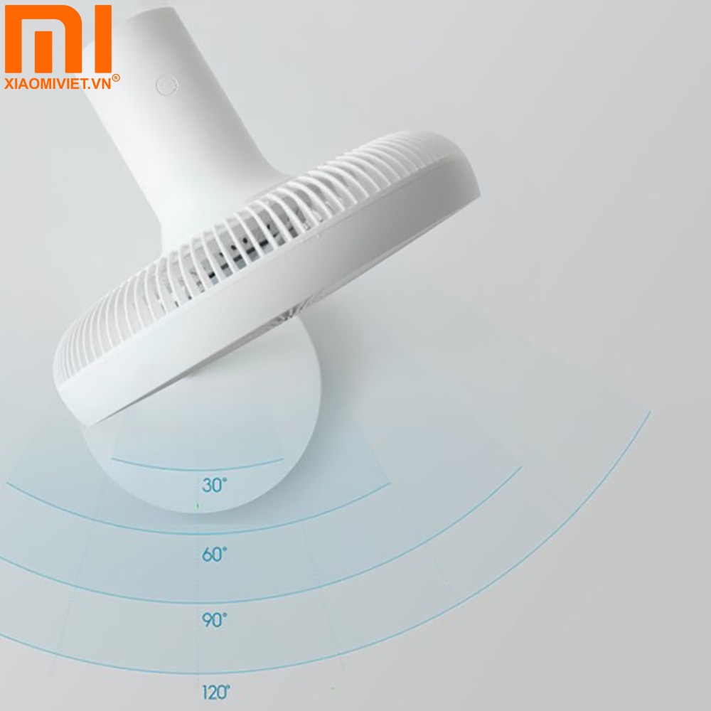 Quạt đứng thông minh Xiaomi Mi Smart Fan Gen 3 Điều chỉnh 100 tốc độ gió, 4 góc độ xoay