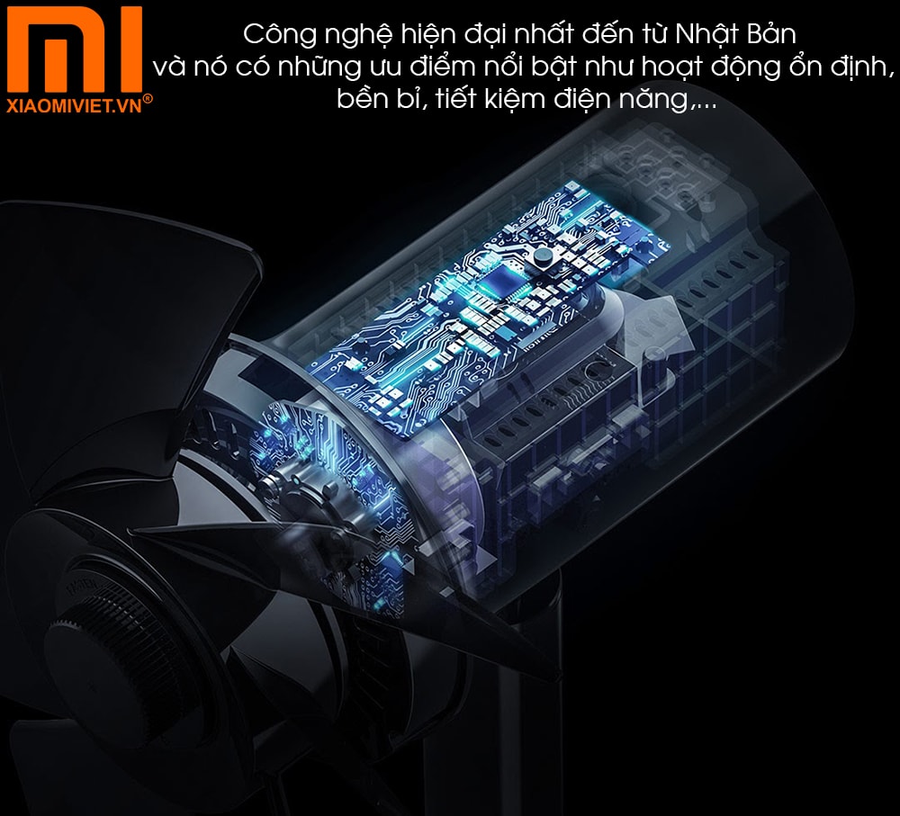 Quạt đứng thông minh Xiaomi Mi Smart Fan Gen 3 Động cơ không chổi than DC thế hệ mới