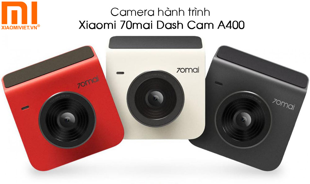 Camera hành trình 70mai Dash Cam A400 + Rear Cam Xiaomi 70mai Dash Cam A400